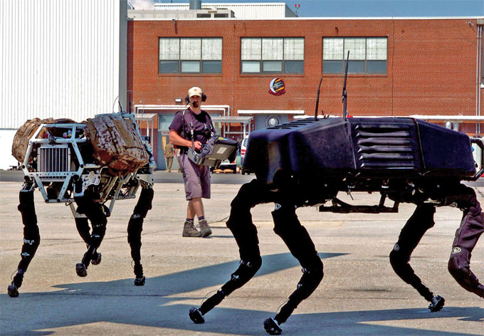 Робот BigDog від Boston Dynamics