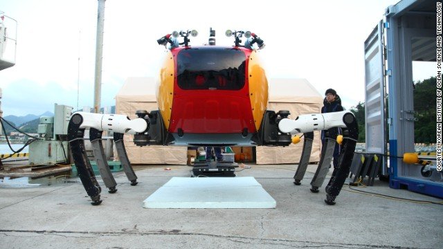 Корейские ученые отправили робота-краба на исследование Желтого моря