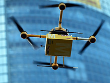 Компания планирует использовать беспилотных дронов для доставки товаров
