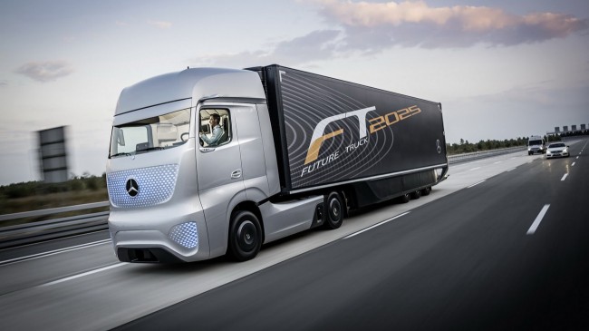 MERCEDES говорит о создании грузовика с искусственным интеллектом