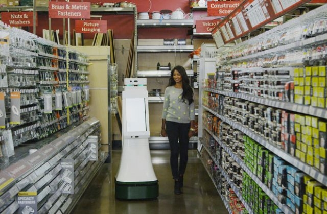 Роботы помогут покупателям найти нужные товары в магазине