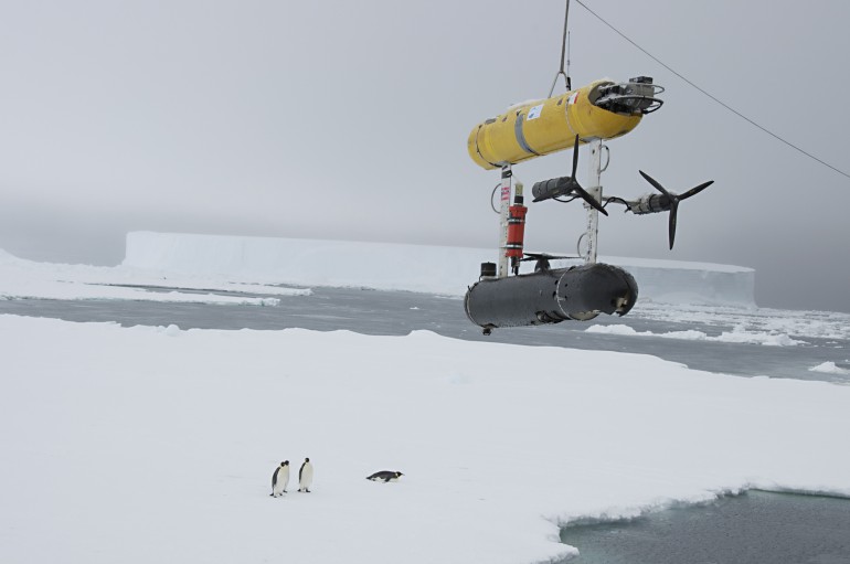 Подводные льды будут изучены роботами
