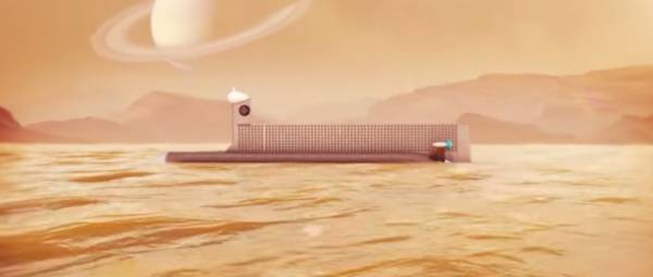 NASA планирует создать подводную лодку для одного из спутников Сатурна